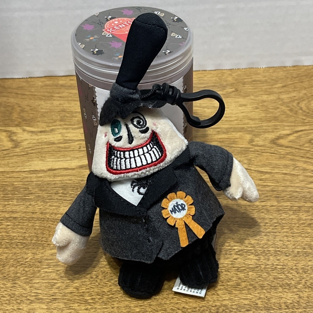 SCENTSY BUDDY CLIP "MAYOR" SCENTED HALLOWEEN TOWN NIGHTMARE BEFORE CHRISTMAS New